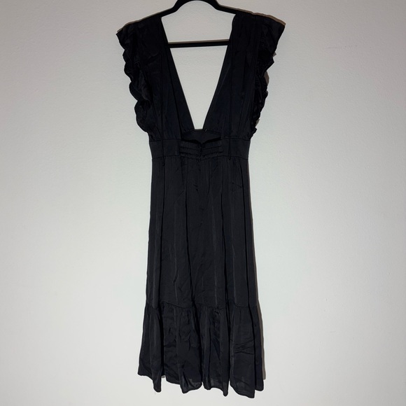 Stillwater Dress The Cupro Silky Jessie Midi Size Medium - Picture 7 of 9